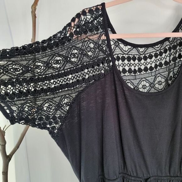 Lane briant black summer dress cover up - Picture 4 of 8